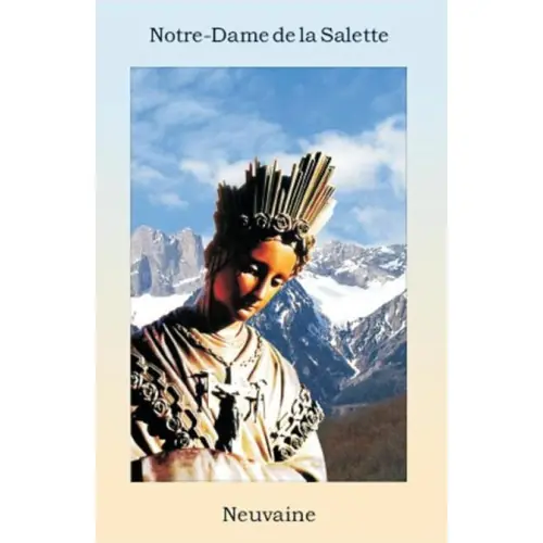 Livret de neuvaine à Notre Dame de la Salette