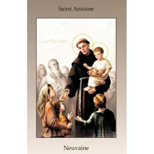 Livret de neuvaine à Saint Antoine
