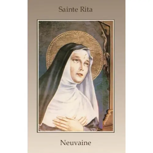 Livret de neuvaine à Sainte Rita
