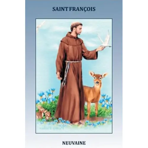 Livret de neuvaine à Saint François d'Assise