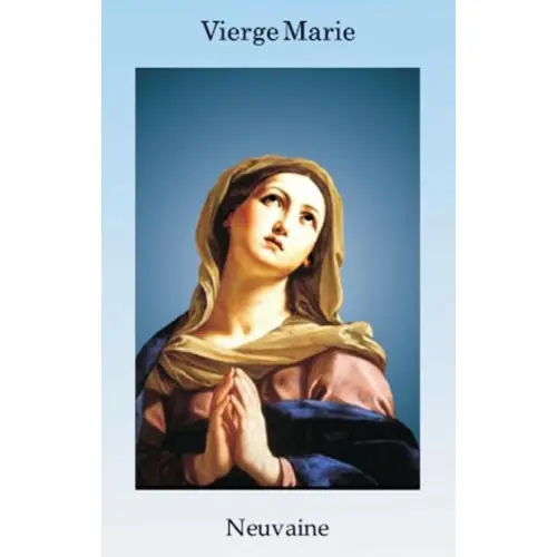 Livret de neuvaine à la Vierge Marie