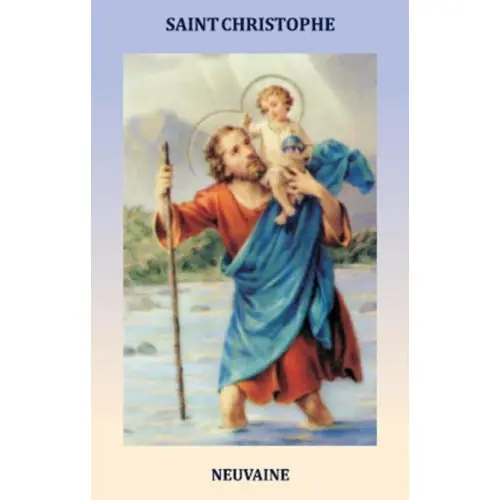 Livret de neuvaine à Saint Christophe