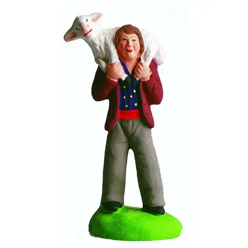 Santon de provence Marcel Carbonel - Homme au mouton