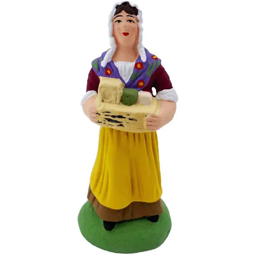 Femme au savon - Santon Marcel Carbonel