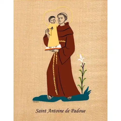 Cadre Saint Antoine de Padoue - Venière