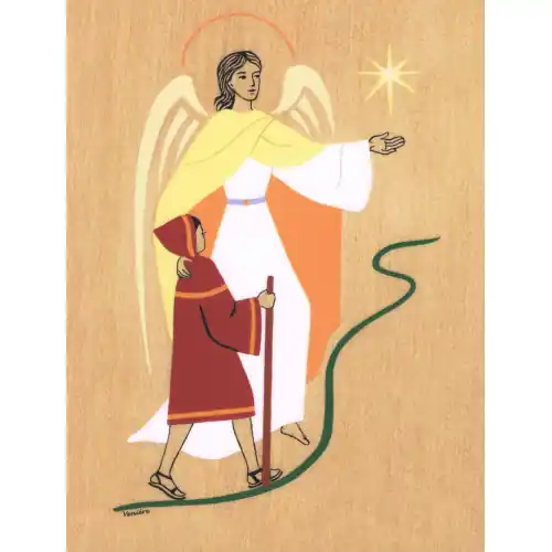 Cadre Ange Gardien garçon - Venière