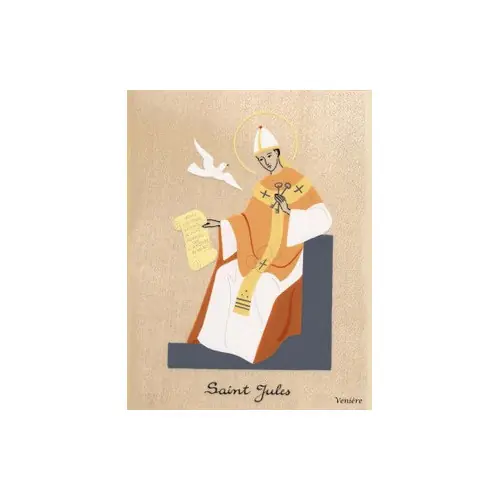 Cadeau de baptême : Cadre Saint Jules - Venière
