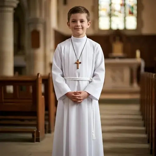 Aube, robe de communion 140cms