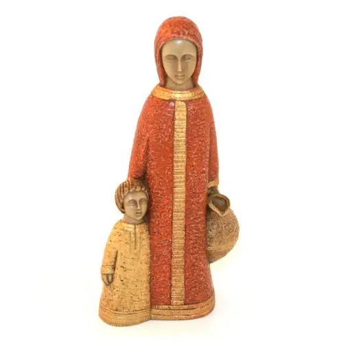 Petite Vierge de Nazareth ocre - Soeurs de Bethleem