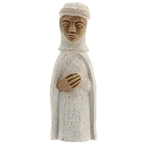 Crèche Soeurs de Bethleem - Roi Mage Arabe blanc