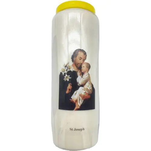 Bougie de neuvaine Saint Joseph