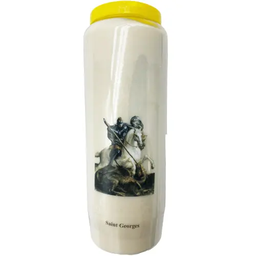 Bougie de neuvaine Saint Georges