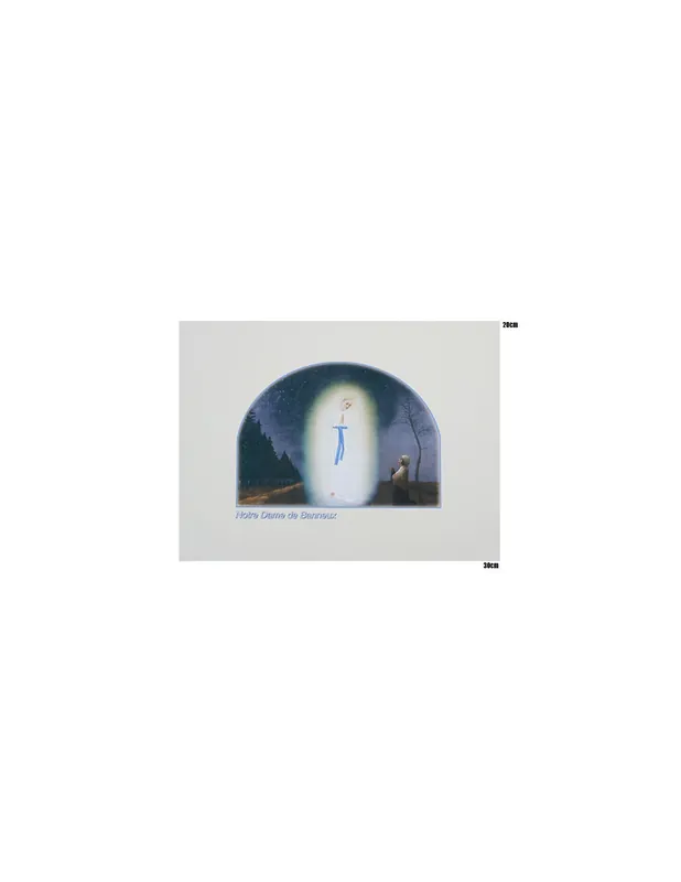 Photo sur toile du triptyque de Banneux ND