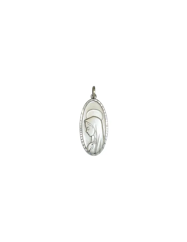 Médaille Vierge Marie argent 925