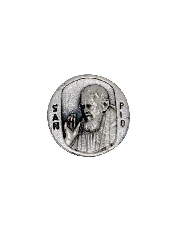 Padre Pio plaque auto