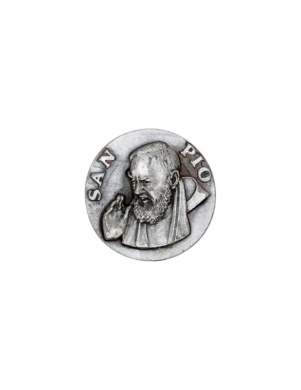 Padre Pio plaque auto