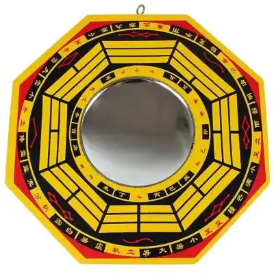 Miroir Bagua convexe 13cm