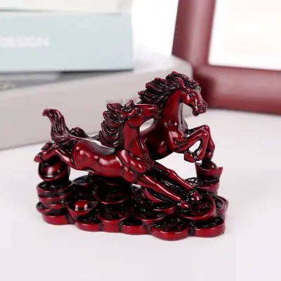 Statue 2 Chevaux au galop