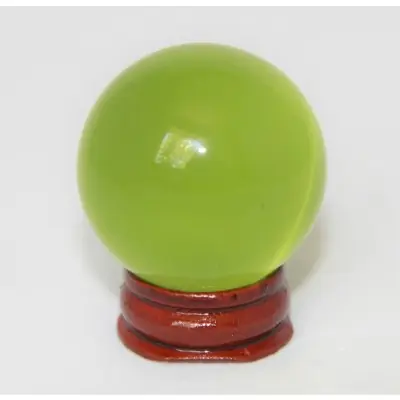 Boule d’Oeil de Chat vert clair 40mm