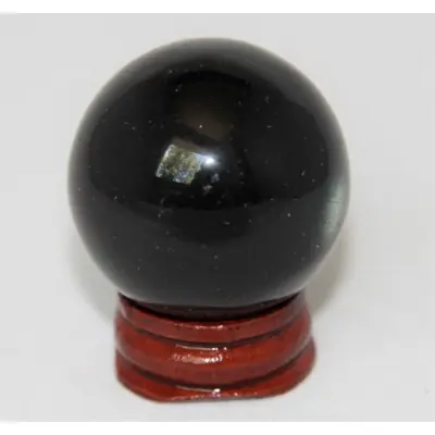 Boule d’Oeil de Chat noir 40mm