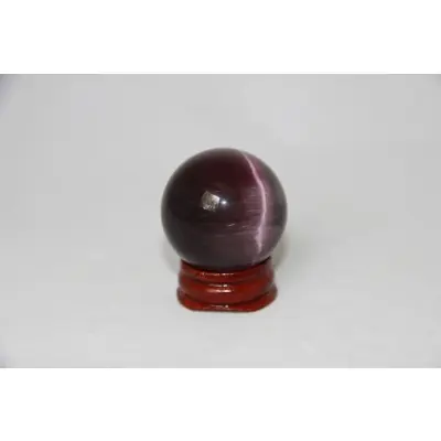 Boule d’Oeil de chat violet 35mm