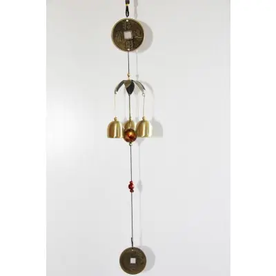 Carillon Fleur de Lotus 3 clochettes