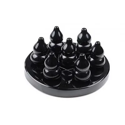 Etoile Wu Lou en Obsidienne noire