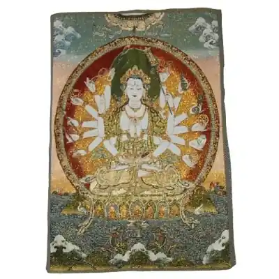Tangka Tapisserie Déesse Cundhi
