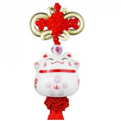 Suspension Maneki Neko de la Chance