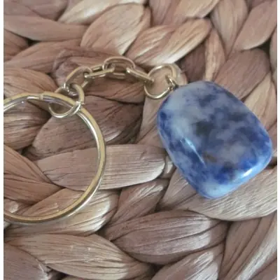 Porte Clés en Sodalite