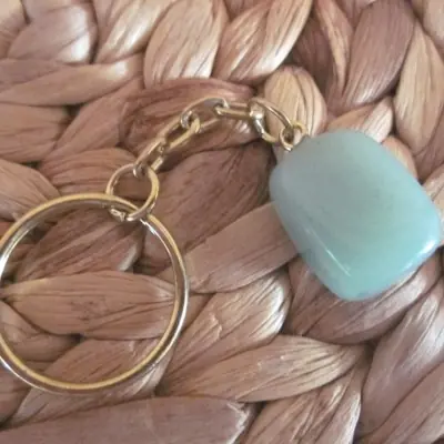 Porte Clés en Aventurine verte