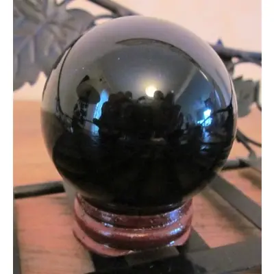 Boule d’Obsidienne noire 50mm