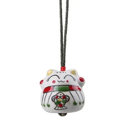 Suspension Carillon Maneki Neko Poisson