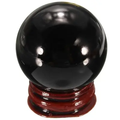 Boule d’Obsidienne noire 40mm