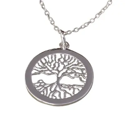 Collier Pendentif Arbre de Vie Céleste