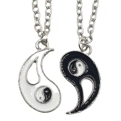 Colliers Pendentifs Couple Yin Yang