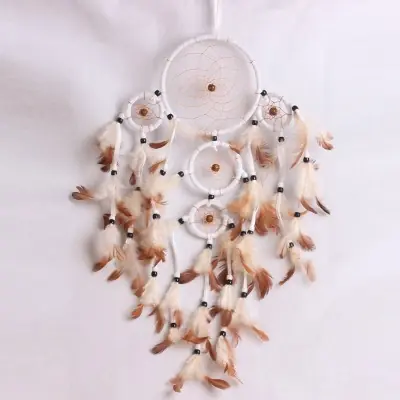 Grand Attrape Rêves beige 5 Capteurs