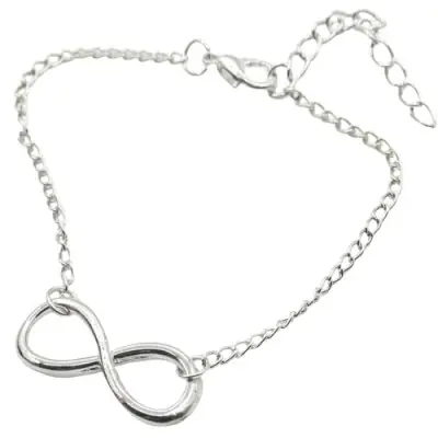 Bracelet 8 de l’Infini argenté