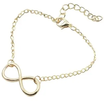 Bracelet 8 de l’Infini doré