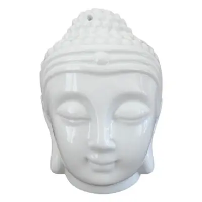 Brûle Parfum Tête de Bouddha blanc