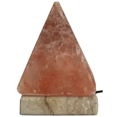 Lampe USB en Cristal de Sel de l’Himalaya, Pyramide