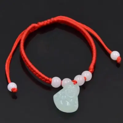 Bracelet Bouddha en Jade vert