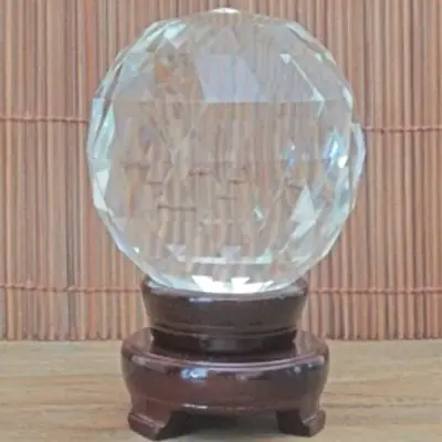 Boule de Cristal à facettes 110mm
