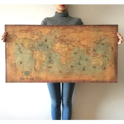 Grand Poster Mappemonde