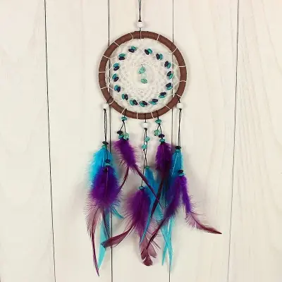 Attrape Rêves Pierres Turquoise