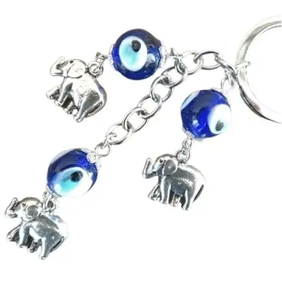 Porte Clés Talisman Eléphants