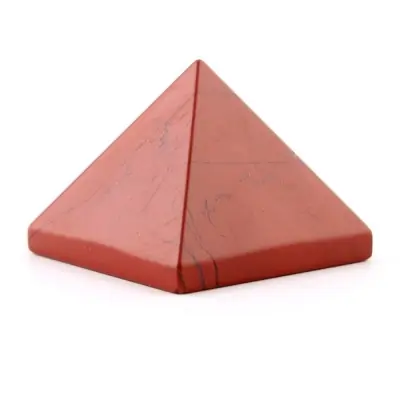 Pyramide de Jaspe rouge 40mm