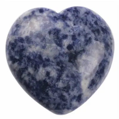 Coeur en Sodalite 30mm