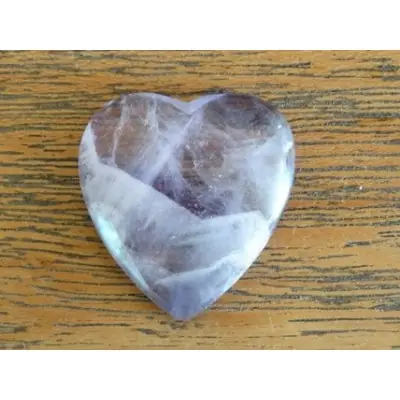 Coeur Cabochon en Améthyste
