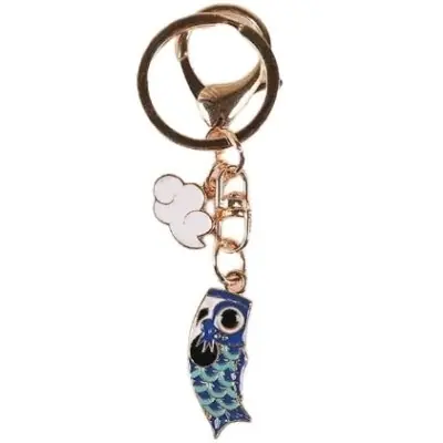 Porte Clés Koinobori bleu